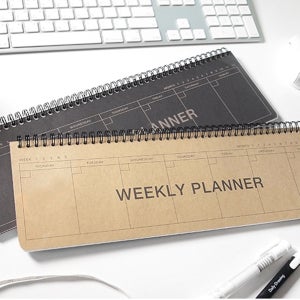 데스크 롱 위클리 플래너 주간 스케줄러 계획표 일정표 일주일 플래너