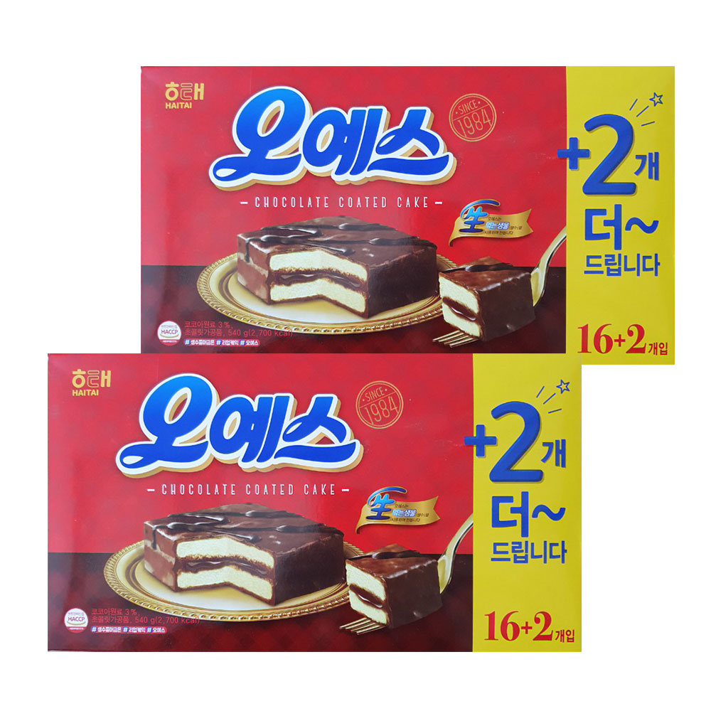 오예스 초콜릿케이크