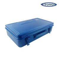 도요 스틸 공구함 370X210X90 TOYO STEEL TOOL BOX 철재 우드카빙 툴 박스 T-360