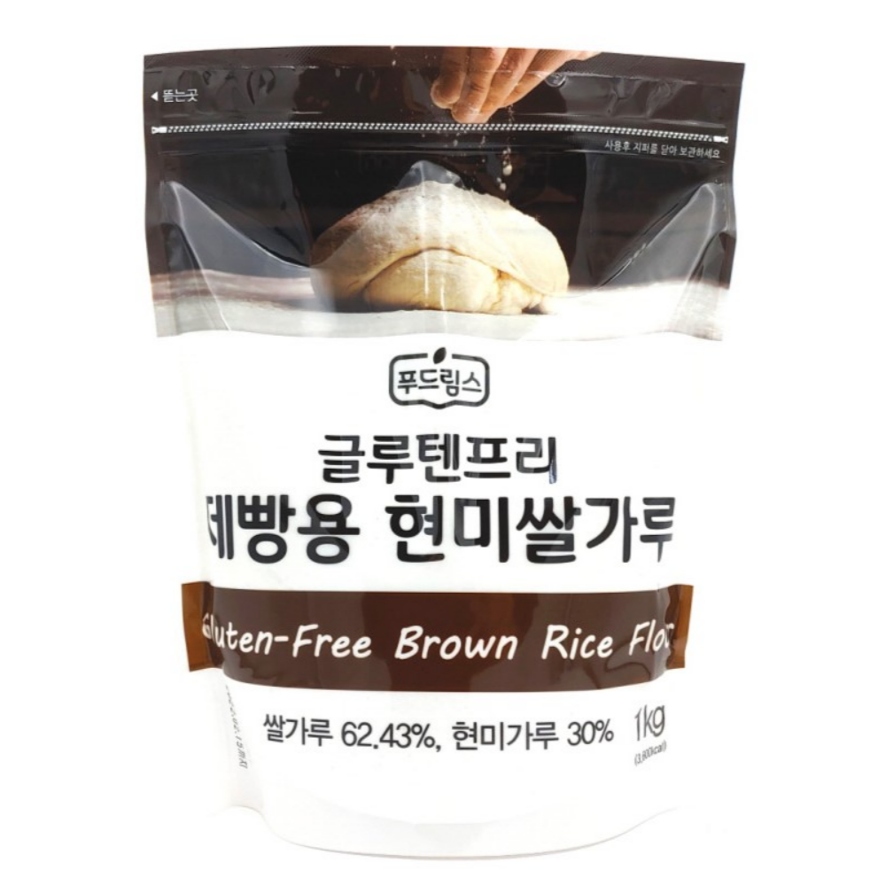 청아루 쌀가루 1kg 100% 23년 국산 햅쌀 박력분 가루쌀 베이킹 제빵용 제과용 떡 이유식