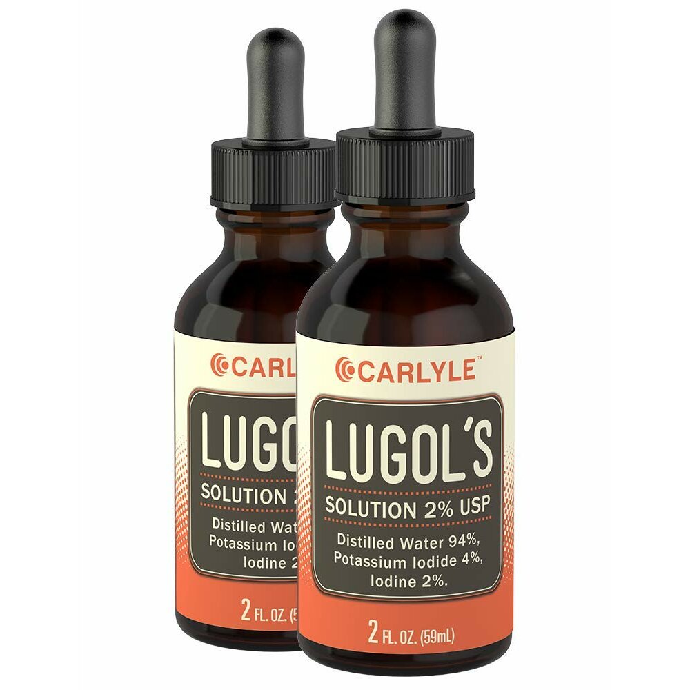 칼라일 루골스 아이오다인 2% 59ml 2팩 Carlyle Lugols <b>Iodine</b> 2%