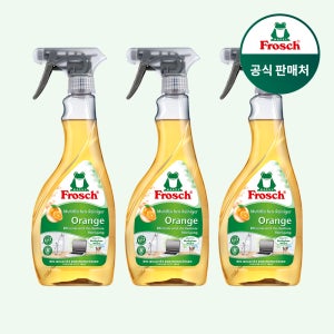 프로쉬 다목적 오렌지 멀티클리너 500ml, 3개