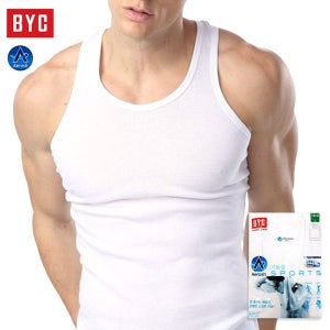 BYC 남성 런닝 쿨런닝 민소매 메리야스 1매