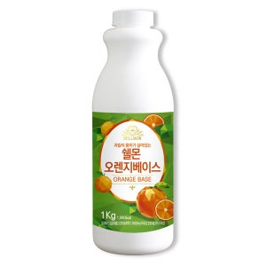 쉘몬 오렌지 농축액 음료베이스 1kg 에이드 스무디