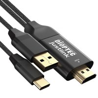 디옵텍 USB C To HDMI 케이블 2M 유전원