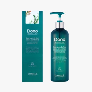 로웰 도노 리파인 쿨샴푸 500ml 지성 두피 쿨링 멘톨 약산성