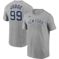 나이키 애런 저지 뉴욕 양키스 티셔츠 그레이/ Nike New York Yankees Aaron Judge T-Shirt Gray