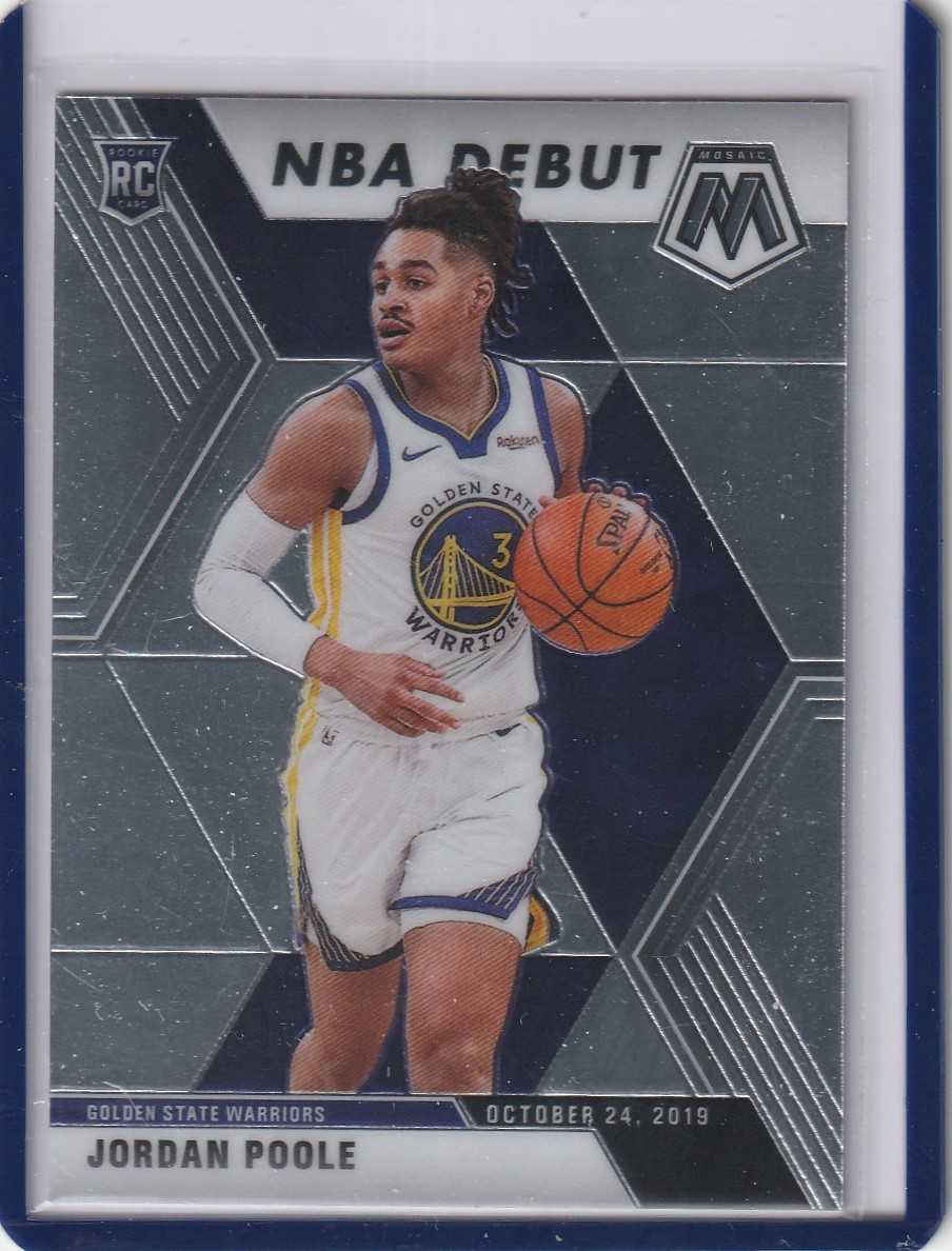 2019-20 Mosaic 조던 풀 NBA Debut Rookie NBA 농구카드