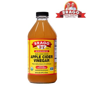 브래그 유기농 애플사이다비니거 사과초모식초 천연 발효 애사비 에사비 비네거 효능 473ml