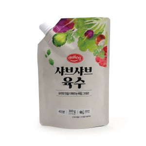 델링 샤브샤브육수 / 간편 소스 샤브 육수 다시 국물 전골 오뎅탕 300g, 1개