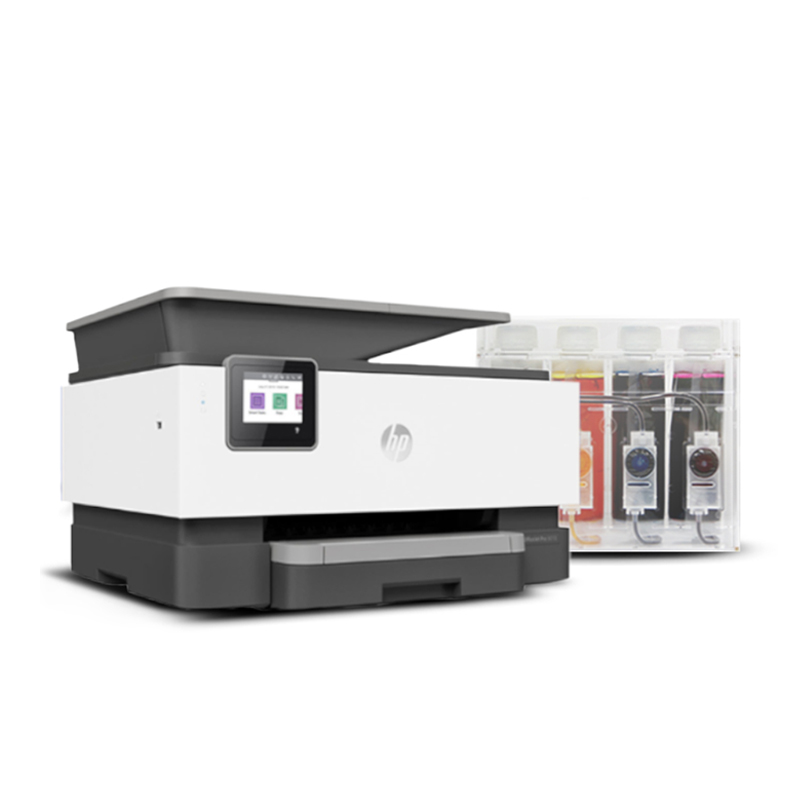 HP HP 9010 9010 무한잉크젯 복합기 프린터기 무한장착 1200ml(무칩버전)