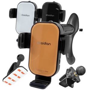 차량용 만능 송풍구 듀얼코일 핸드폰 고속 무선충전 거치대 G80 G90 쏘나타 쏘렌토 K5 캐스퍼 CT-W16+CT-H46