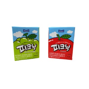매일 피크닉 200ml x 24개입 1box 청포도/사과 과채음료/간식