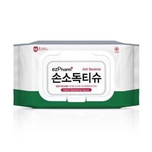 이지팜 손소독티슈 50매 향균 99.9%