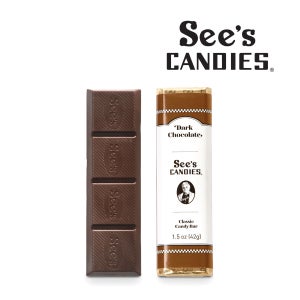 씨즈캔디 다크 초콜릿 캔디바 1개(워렌버핏 초콜릿)