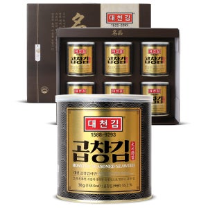 대천김 곱창김 캔김 30g 6캔