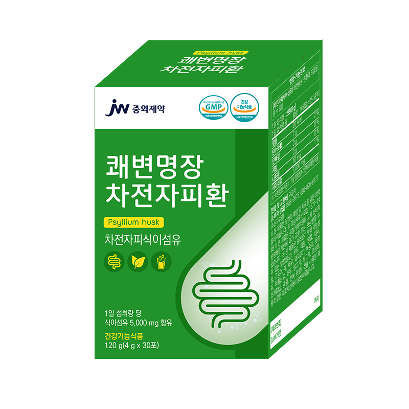 <b>JW중외제약 쾌변</b>명장 쾌변비움 차전자피 30포