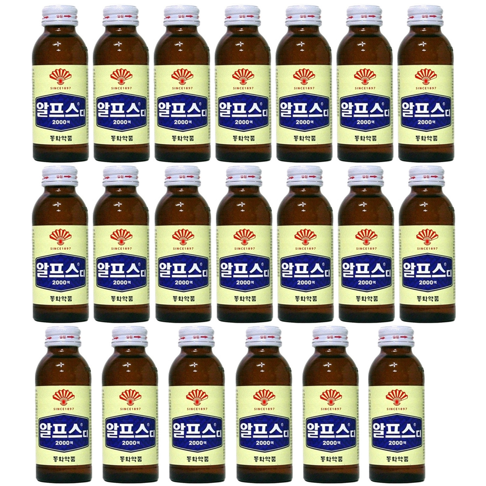알프스디 20병 <b>자양강장제</b> 가스 까스활명수 미인활 까스명수 소화제 박카스df 바카스 한박스