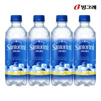 빙그레 산토리니 탄산수 레몬 500ml 20개입