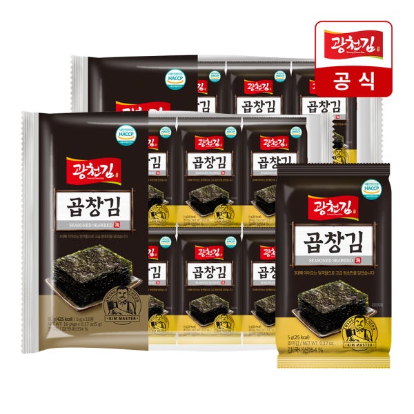 [광천김] 곱창김 도시락김