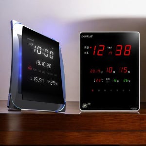 페니투스 LED 디지털 벽시계 디지털 벽걸이전자시계