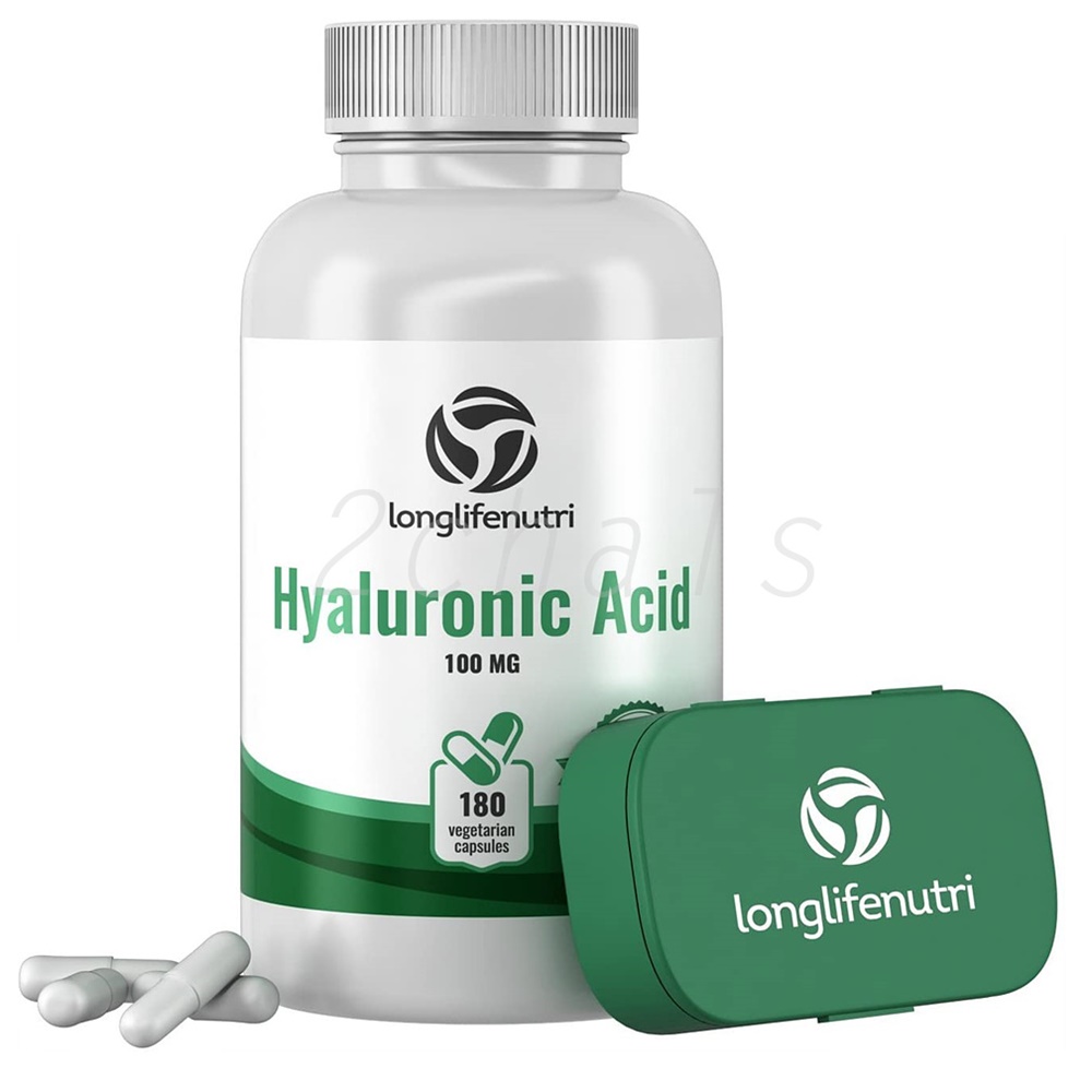 롱라이프<b>뉴트리</b> 히알루론산 보습 영양 탄력 100mg 180베지캡슐 LongLifeNutri Hyaluronic Acid