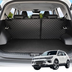 예스카 뷰티풀코란도 코란도C 퀼팅 트렁크매트 등받이매트 자동차 차박 적재함 러기지매트