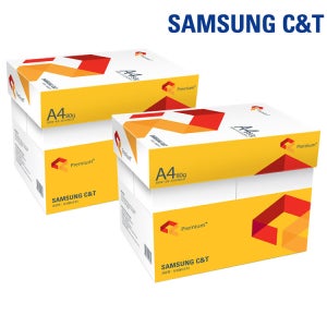 삼성 A4용지 복사용지 80g 2000매, 2개