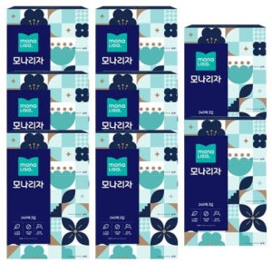 모나리자 천연펄프 각티슈 240매입X24각 1박스