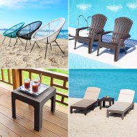 야외 라탄 썬베드 모음전 접이식 의자 야외용 비치 수영장 해변 테라스 펜션 쿠션 카페