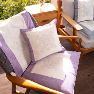 브리메르 퍼플 여름방석커버(쿠션커버/등받이 추가구매 가능)