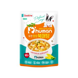 [듀먼] 강아지 보양식 북어탕 80g x1팩