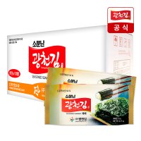 [광천김] 소문난 재래 도시락김 5g x 90봉(1BOX)