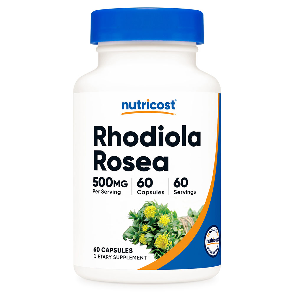 뉴트리코스트 로디올라 로제아 홍경천 추출물 500mg 3%로사빈 60캡슐 2개월분