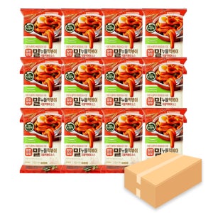 말랑말랑밀누들떡볶이 2인(국물떡볶이소스) 1박스(12입)