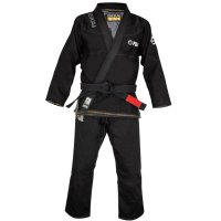 후지 남자 주짓수 경량 여름 도복 FUJI Sekai 2.0 BJJ Gi 블랙