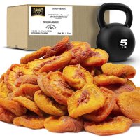 캘리포니아 건복숭아 말린 복숭아 건과일 5 lbs(2.268kg) Traina Home Grown California Extra Fancy Dried Peaches