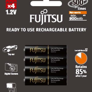 후지쯔 충전지 프리미엄 950mAh AAA 사이즈 충전건전지 4개입