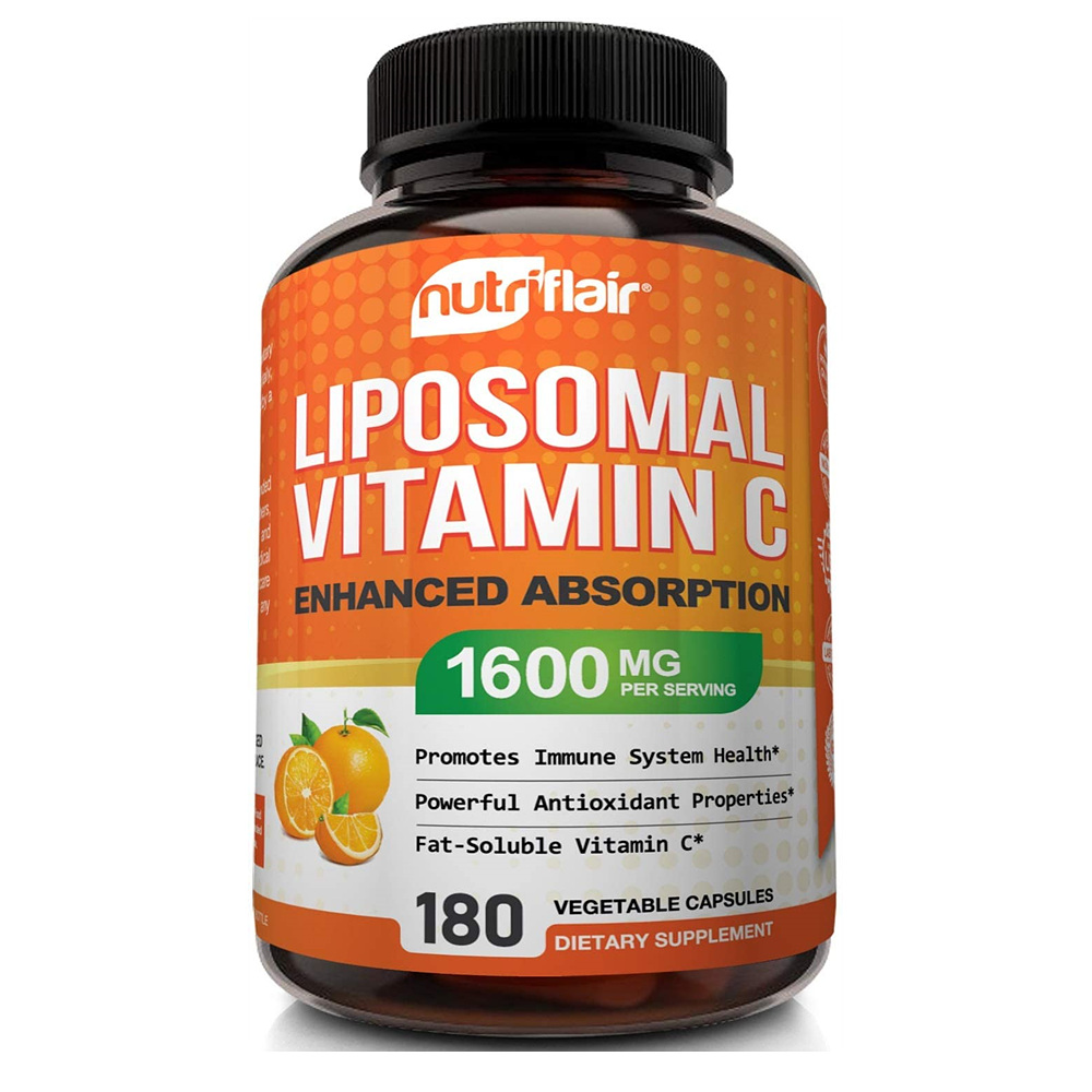 NutriFlair 뉴트리플레어 <b>리포소말 비타민C</b> 180정