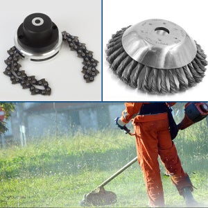 잡초 풀 제거 예초 제초기날 체인 벌초 톱날 안전날