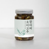 오이고추 짱아찌 안매운 아삭이 고추 간장 짱아치 국내산