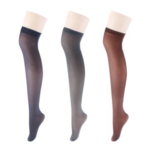 다양한 컬러 무지 40D 오버니 스타킹 양말