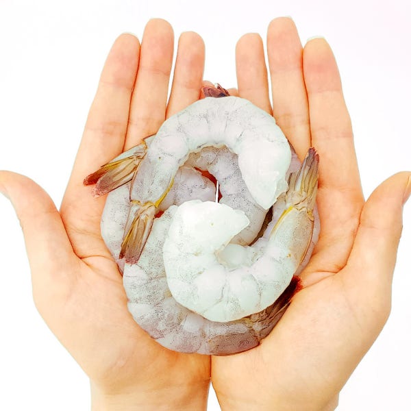 칵테일새우 1kg (실중량 900g) 생 새우살 냉동 특대 깐새우 다이아몬드