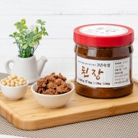 시골재래식전통 수제 숙성 집된장 국산콩 1kg