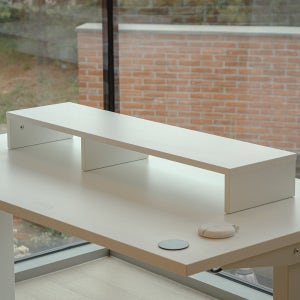 오프레임 베이직 듀얼모니터받침대 국산 노트북 스탠드