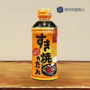 에바라 스키야키노 타레 마일드 500ml 양념 전골 스키야키 일본소스 정통스키야키양념