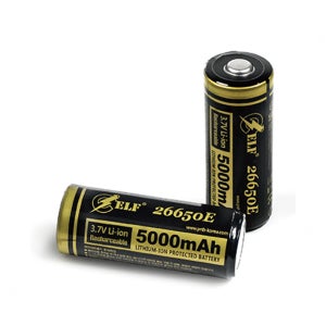 엘프 ELF 26650E 보호 배터리 충전지 대용량 5000mAh