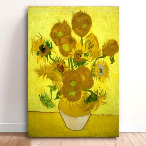 반고흐 해바라기 70x100cm 그림 액자 명화 인테리어 거실벽면 사무실 개업선물 캔버스