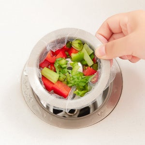 [무료배송] 1+1 싱크대거름망 200매 배수구 음식물쓰레기