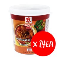 태국소스 남자이 마사문 커리 페이스트 400X24개 (1박스) MATSAMAN CURRY PASTE 마사만 타이 카레 업소용 아시아마트